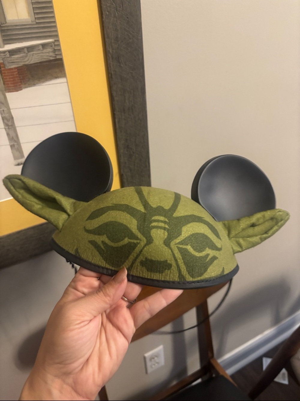 Yoda Green Adult Ear Hat - Star Wars Inspired